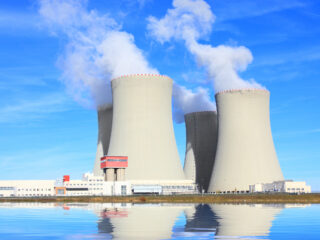 Nuclear power plant.
